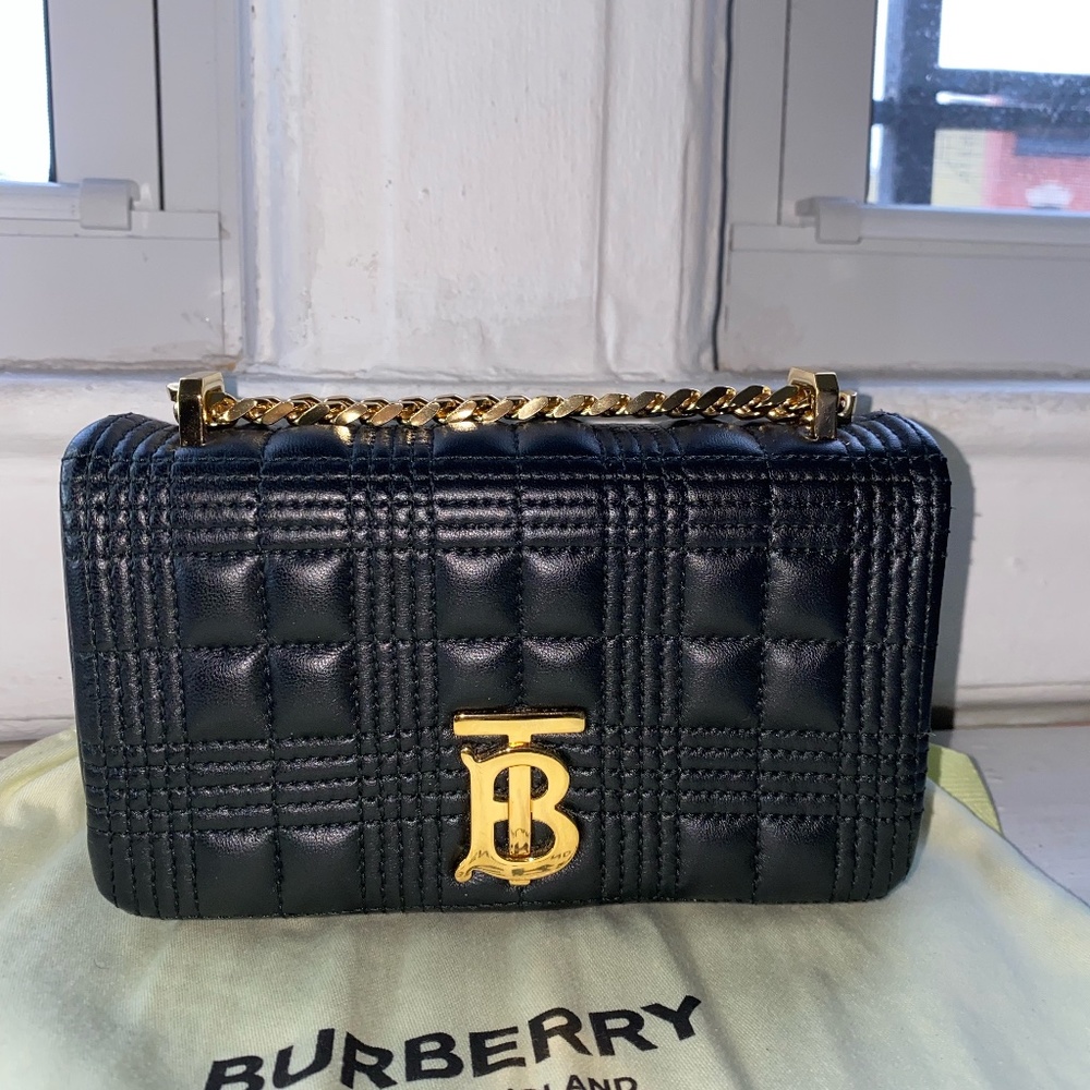 Burberry Mini Lola Quilted Lambskin Leather Bag (Pre-Owned)
